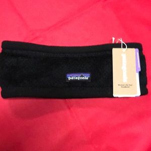 Patagonia black women’s headband Brand New with tags